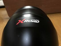 WINSヘルメット X-ROAD FREE RIDE インナーバイザー付き　オンロード　オフロード　ヘルメット 曇り止め付き　XL マッドブラック_画像8