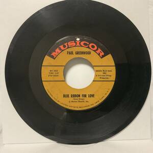 【EP 7インチレコード】Paul Greenwood 50s60s 視聴 R&R R&B Rockabilly Doo-wop British Invasion Jazz Blues Country Soul