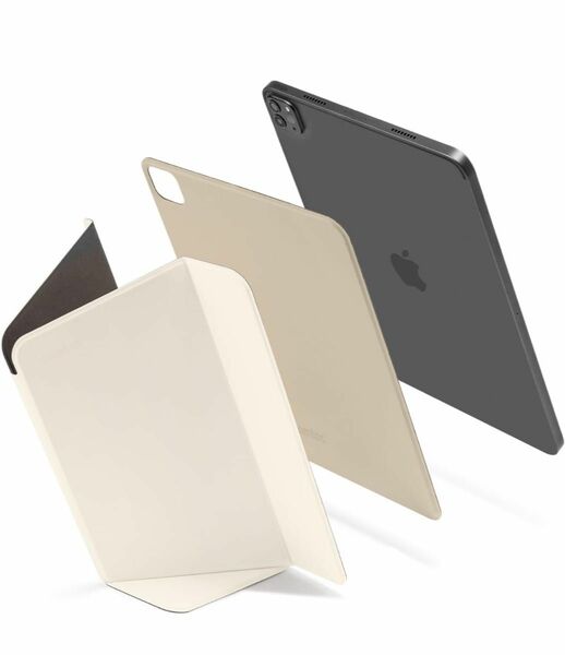 tomtoc 11インチ iPad Pro ケース iPad Air 5 4 マグネットカバー 象牙色　新品未使用