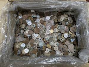 日本古銭 15.4kg 大量 まとめ 硬貨