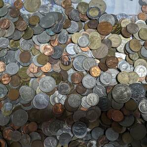 外国古銭 19.6kg まとめ 大量 欧米 アジアなど 海外 外国 世界 硬貨 外国銭の画像10