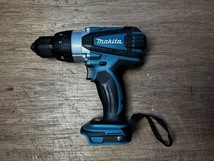 【ジャンク品】makita 充電式ドライバドリル 工具 18V DF458D マキタ_画像1