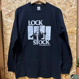 ロックストック&トゥー・スモーキング・バレルズ　ロンT ブラック 映画 ロングTシャツ 映画