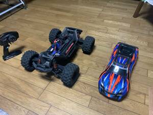 トラクサス Maxx WideMaxx　オレンジX　RTR　1 / 10ブラシレス4WDモンスタートラック　TQi2.4GHzプロポ　TSM付き　Traxxas　89086-4