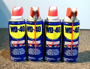 新品未使用 WD-40 防錆潤滑剤 300ml ４本セット 2WAY メンテナンス 防錆潤滑剤 アメリカン ディスプレイ