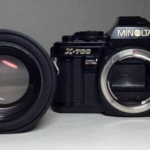 【未点検・未清掃】Minolta X-700 / MC ROKKOR-PG 1:1.2 F=58mm フィルム一眼 ミノルタの画像5