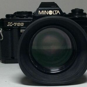 【未点検・未清掃】Minolta X-700 / MC ROKKOR-PG 1:1.2 F=58mm フィルム一眼 ミノルタの画像1