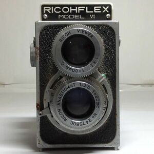 【未点検・未清掃】RICOH FLEX MODEL Ⅵ リコー フレックス モデル VI 6 LENS 1:3.5 f=80mm カメラ 二眼レフ フィルムカメラ