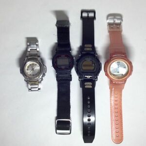 【未点検・未清掃】CASIO G-SHOCK AW-500NS / DW-002 / DW-5600E / MTG-101 カシオ ジーショック 【4本セット】