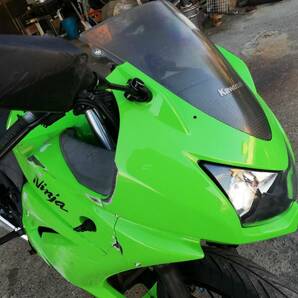 NINJA250R(EX250K) エンジン始動確認！ ほぼ未点検につき現状にて！ 福島発！の画像10