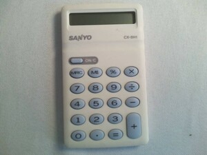 レトロ ★SANYO 電卓 アンティーク CX-8H1★ 動作品