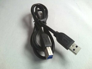 USB3.0ケーブル 　　タイプAオス-Bオス　長さ約1m