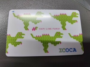 送料込 無記名 ハピラインふくい ICOCA ICカード デポジットのみ 開業記念