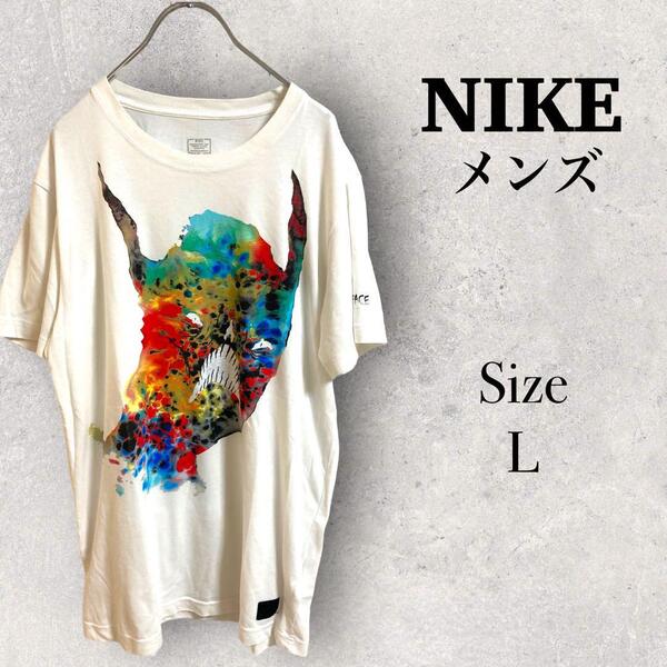 GS1547 ナイキ【L】メンズ NIKE 半袖シャツ ドライフィット コットン