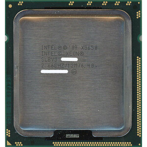 【中古】【ゆうパケット対応】XEON X5650 2.66GHz 12M LGA1366 SLBV3 [管理:3004971]