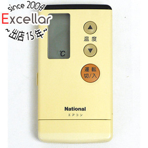 【中古】【ゆうパケット対応】National エアコンリモコン A75C577 [管理:1150002159]