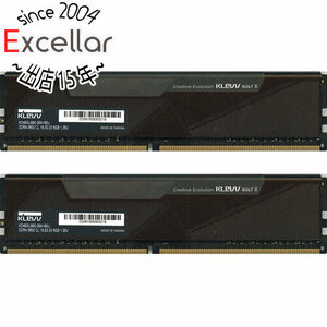 【中古】【ゆうパケット対応】ESSENCORE KLEVV KD48GU880-36A180U DDR4 PC4-28800 8GB 2枚組 [管理:1050022951]