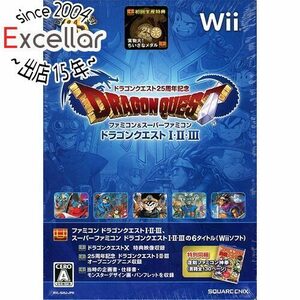 ドラクエ25周年記念 FC＆SFC ドラゴンクエストI・II・III 初回版 Wii [管理:41092223]