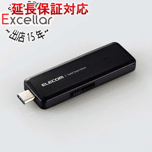 ELECOM Elecom attached outside portable SSD ESD-EMH1000GBK black 1TB [ control :1000027756]