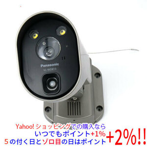 Panasonic センサーライト付屋外ワイヤレスカメラ VL-WD813K [管理:1100012416]