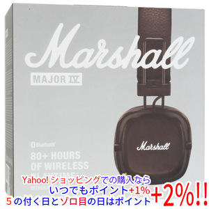 Marshall ワイヤレスオンイヤーヘッドホン MAJOR IV Brown 未使用 [管理:1150025329]