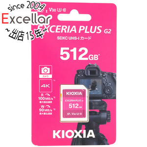 Kioxia SDXC Card Exceria Plus G2 KSDH-B512G 512GB [Управление: 1000027852]