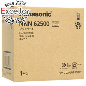 【新品訳あり(箱きず・やぶれ)】 Panasonic 天井埋込型 LEDダウンライト 電球色 NNN62500 [管理:1100055217]