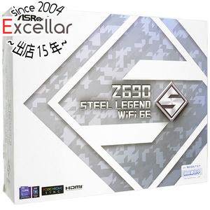 【新品訳あり(箱きず・やぶれ)】 ASRock製 ATXマザーボード Z690 Steel Legend WiFi 6E LGA1700 [管理:1000027877]