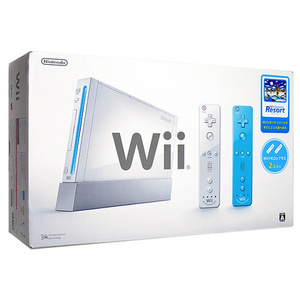 【中古】任天堂 Wii本体 リモコンプラス＆リゾート同梱版 元箱あり [管理:1350004842]