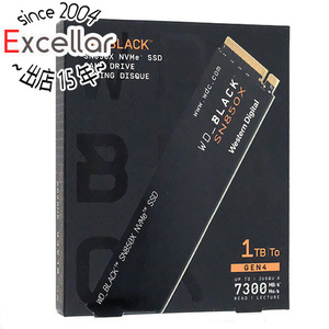 Western Digital製 内蔵SSD 1TB WD_Black SN850X NVMe SSD WDS100T2X0E-EC [管理:1000027888]