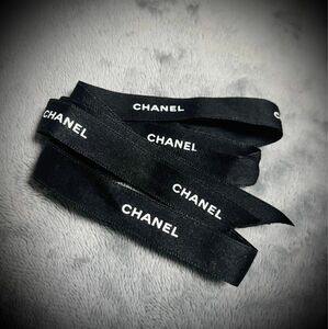 CHANEL ラッピングリボン シャネル リボン 約85㎝