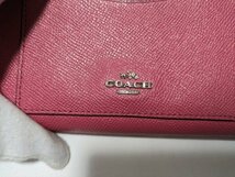 ■コーチ 長財布 ラウンドファスナー レザー アザレ COACH■_画像2