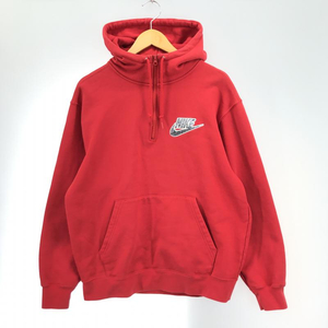 【中古】Supreme×NIKE Half Zip Hooded Sweatshirt サイズM レッド DB2842-657 シュプリーム ナイキ[240091348132]