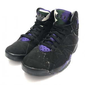 【中古】NIKE AIR JORDAN 7 RETORO RAY サイズ27.5cm 304775-053 ナイキ エアジョーダン[240091348477]