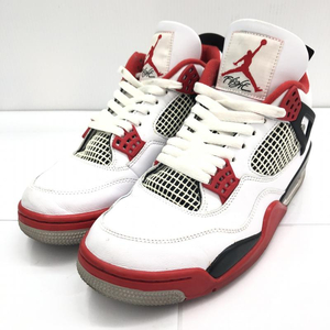 【中古】NIKE AIR JORDAN 4 Retro OG Fire Red サイズ27.0cm DC7770-160 ナイキ エアジョーダン[240091348827]