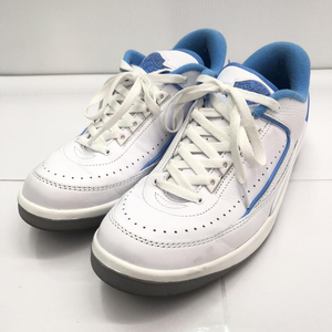 【中古】NIKE AIR JORDAN 2 Retro Low University Blue サイズ28cm DV9956-104 ナイキ エアジョーダン[240091349197]