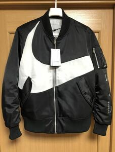 【新品 Lサイズ】NIKE MA1ジャケット ブラック ナイキ AS M NSW SYNFL SWOOSH BOMBER