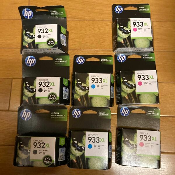 HP 純正インク 933XL 932XL 使用期間切れ ジャンク品