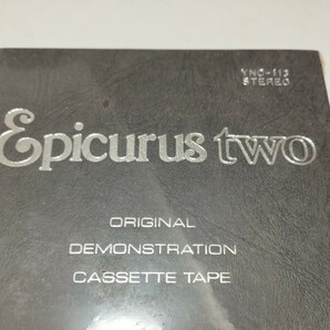 YAMAHA Epicurus two original demonstration cassette tapeの画像2