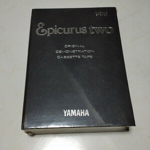 YAMAHA Epicurus two original demonstration cassette tape