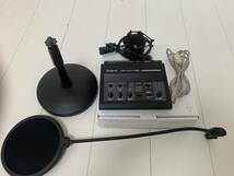 宅録セット コンデンサーマイク スタンド オーディオ インターフェース Roland TRI-CAPTURE UA-33 audio-technica AT2020 中古品_画像10