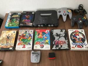 NINTENDO64 本体　ニンテンドー　ゲームソフト　ゼルダ　ポケモン　まとめ売り　動作未確認