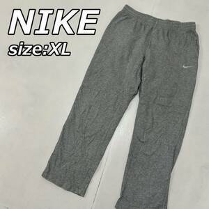 size:XL【NIKE】ナイキ ビッグサイズ スウェット パンツ スウォッシュ ロゴ ジョガー スポーツ ウェア 灰色 グレー 639928-063