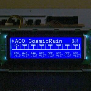 KORG 01R/W用 高輝度ブルー LEDバックライト液晶ディスプレイの画像3
