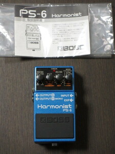 BOSS PS-6 Harmonist エフェクター ピッチシフター