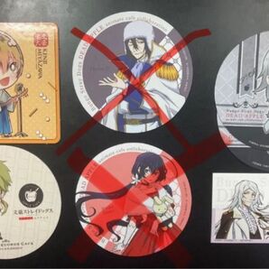 バラ売り可 文豪ストレイドッグス 特典コースターまとめ出品 アニメイトカフェ
