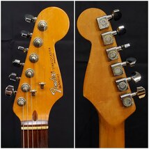 【宝蔵】エレキギター Fender STRATOCASTER N397983 フェンダー ストラキャスター USA 1993年 サインあり ハードケース付 ジャンク 現状品_画像7