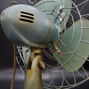 【宝蔵】昭和レトロ 家電 ナショナル National エレクトリックファン 扇風機 M-88 100V 松下電器 動作品 外箱付の画像9