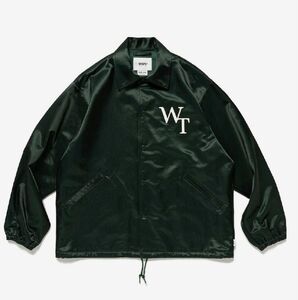 最終価格 WTAPS CHIEF JACKET CTRY. SATIN. LEAGUE ダブルタップス チーフ　コーチジャケット 