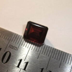 大粒ルース高品質!ガーネットgarnet 4.45ct 宝飾品外し石カット石 3 カラーストーン!天然石色々まとめてたくさん大量同梱可能 324-5の画像2